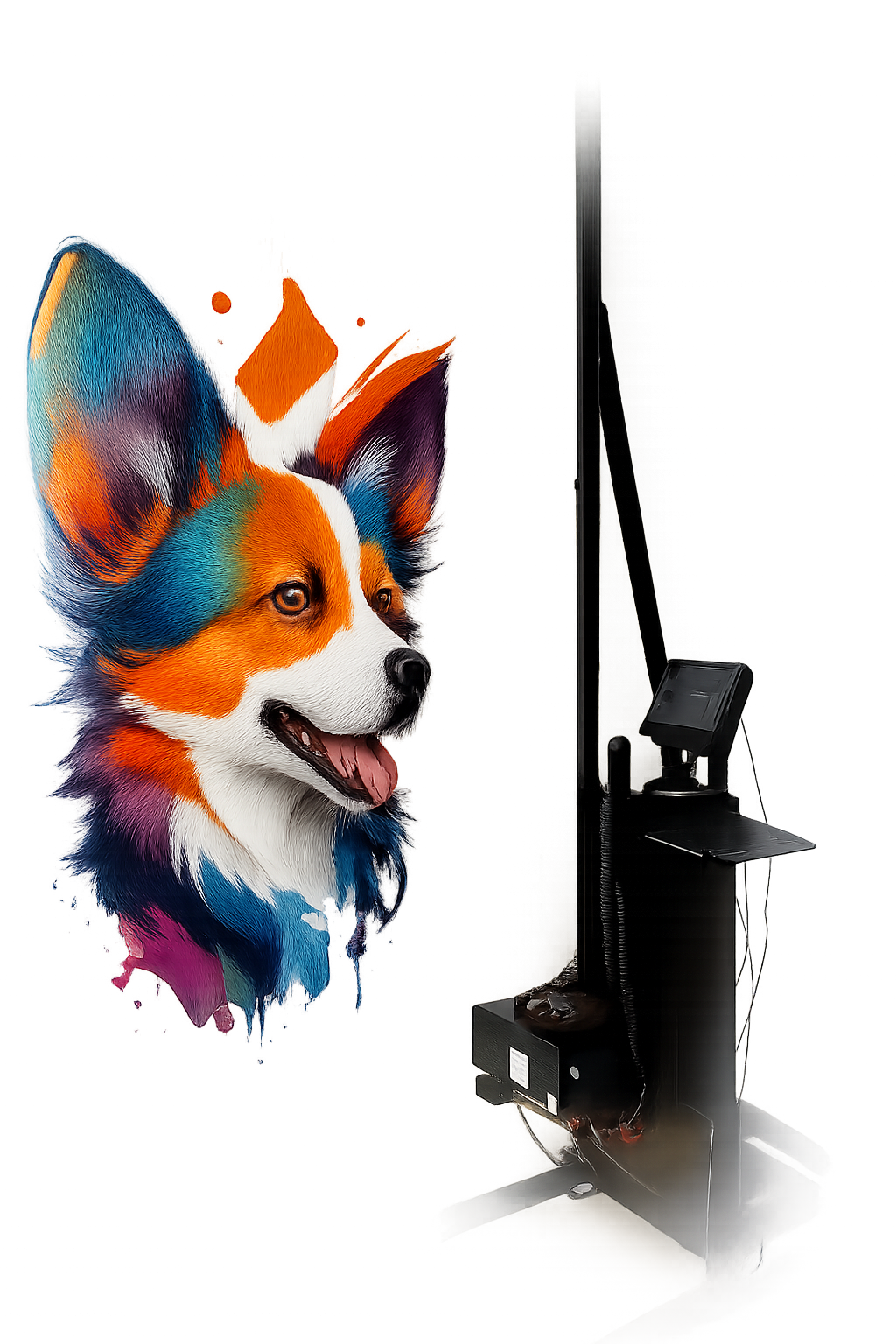 Wall printing example - Art of Work Printing