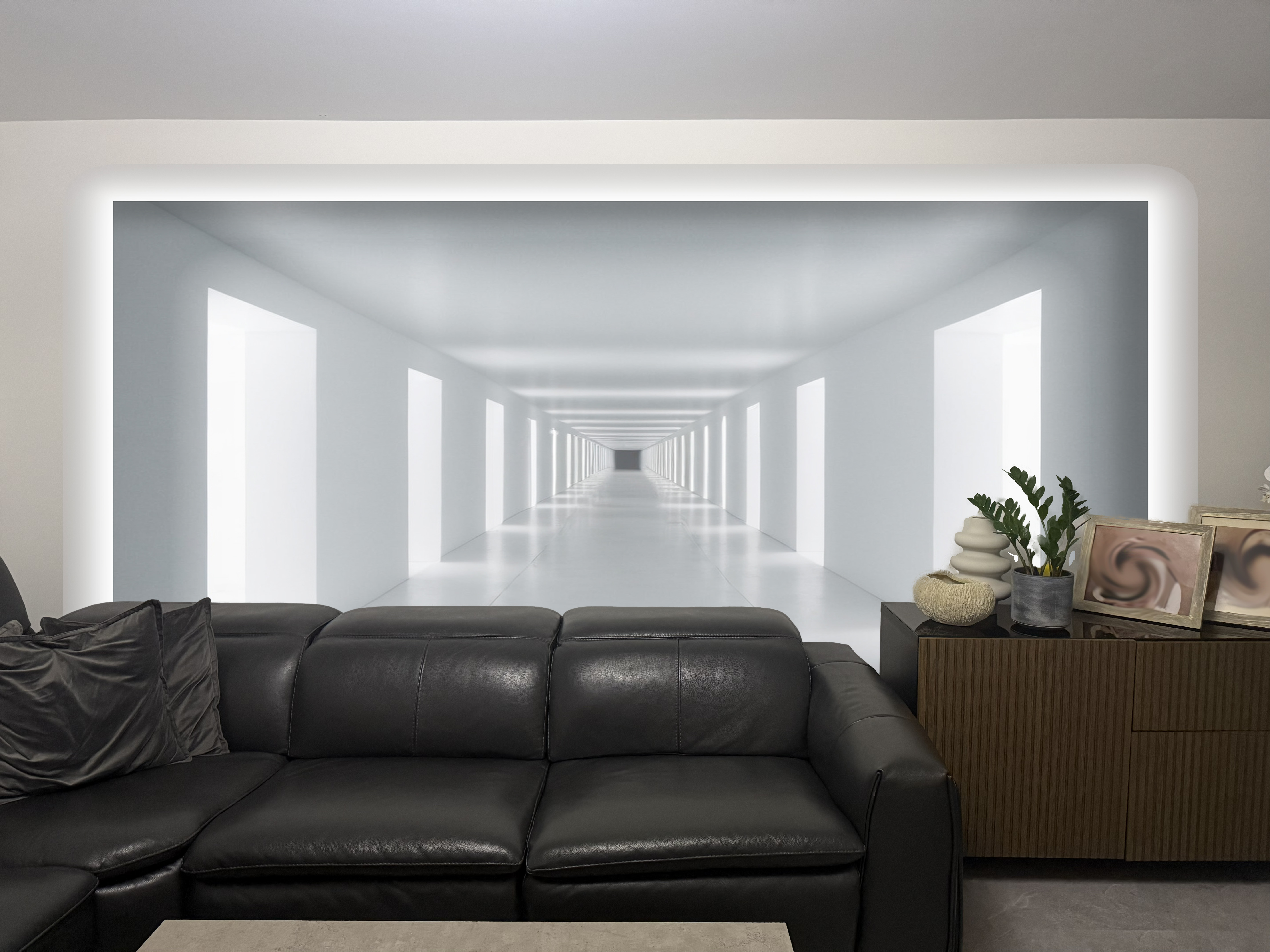 Architectural Tunnel Illusion